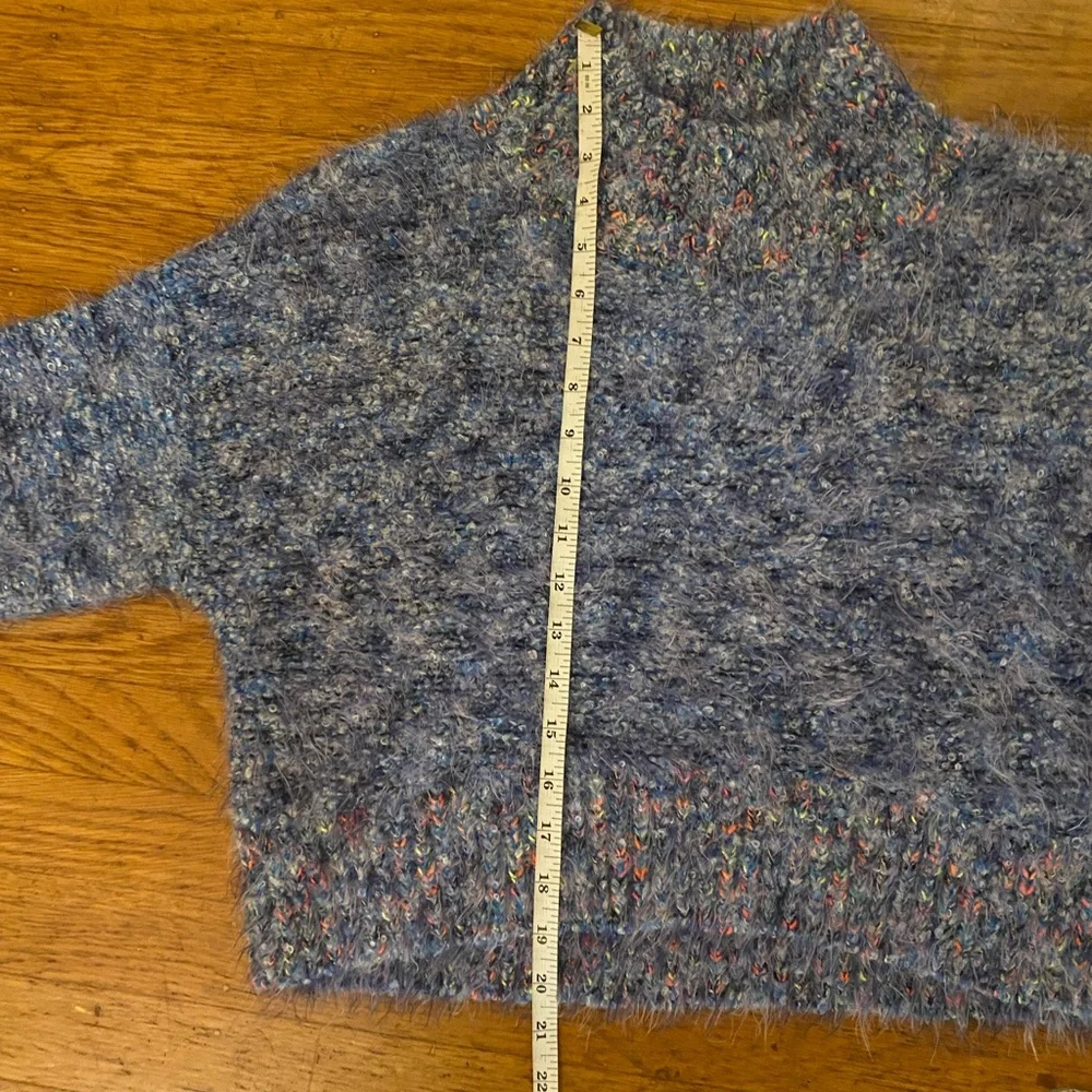 Free People Stardust pullover in Blueberry XS - Picture 9 of 9